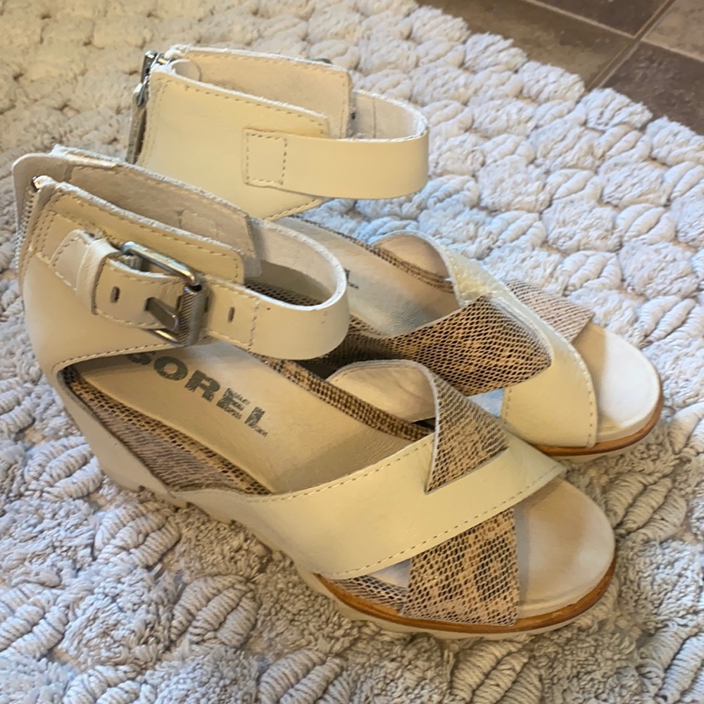 Sorel wedge sandals